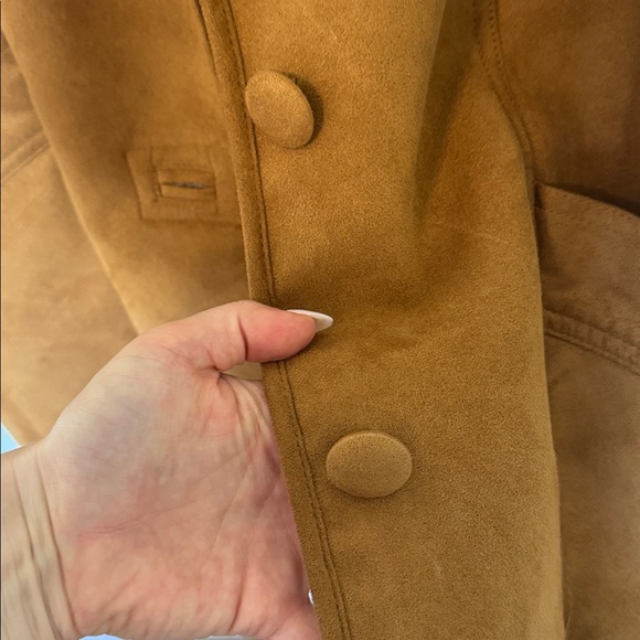 H&M Cream Shearling Lined Jacket - Picture 3 of 5